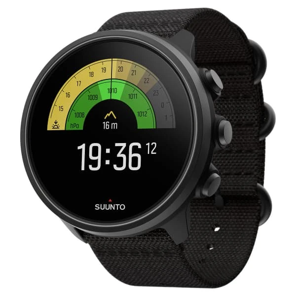 Montres Cardio GPS SUUNTO 9 BARO CHARCOAL BLACK TITANIUM 21 Noir 2 Montres Cardio GPS SUUNTO 9 BARO CHARCOAL BLACK TITANIUM 21 Noir – Image 2