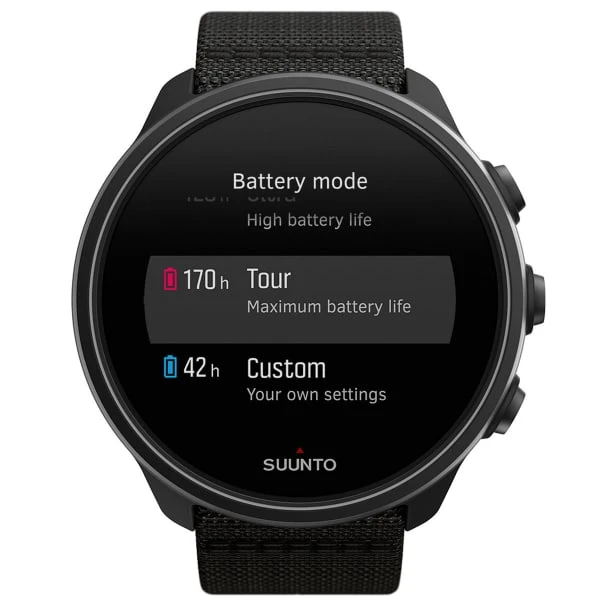 Montres Cardio GPS SUUNTO 9 BARO CHARCOAL BLACK TITANIUM 21 Noir 3 Montres Cardio GPS SUUNTO 9 BARO CHARCOAL BLACK TITANIUM 21 Noir – Image 3