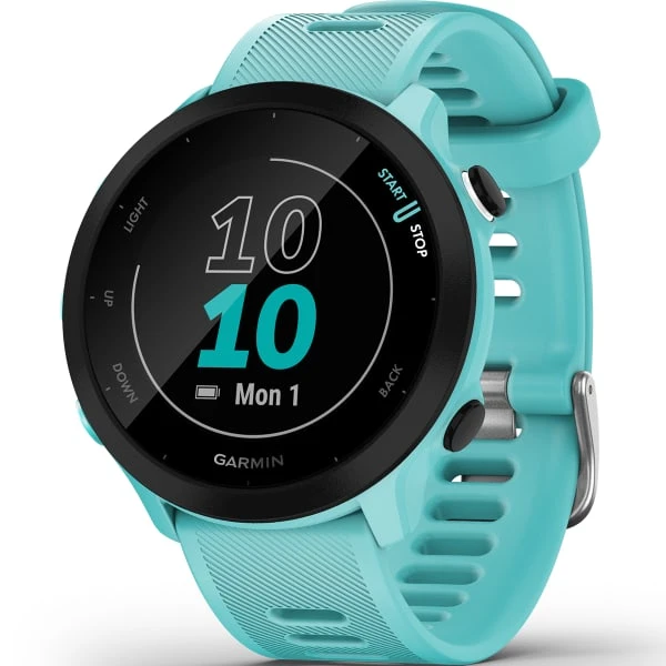 Montres Cardio GPS GARMIN FORERUNNER 55 AQUA 22 Bleu