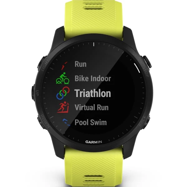 Montres Cardio GPS GARMIN FORERUNNER 945 LTE GPS EMEA BUNDLE BLAC 21 Jaune 4 Montres Cardio GPS GARMIN FORERUNNER 945 LTE GPS EMEA BUNDLE BLAC 21 Jaune – Image 4