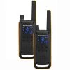 Talkie-walkie MOTOROLA TALKABOUT T82 EXTREME TWIN PACK & CHARGER WE 21 Noir / Jaune