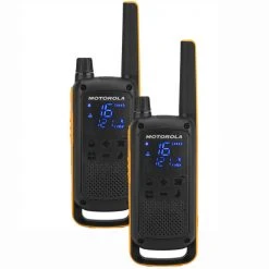 Talkie-walkie MOTOROLA TALKABOUT T82 EXTREME TWIN PACK & CHARGER WE 21 Noir / Jaune