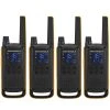 Talkie-walkie MOTOROLA TALKABOUT T82 EXTREME QUAD PACK & CHARGER WE 21 Noir / Jaune