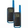 Talkie-walkie MOTOROLA TALKABOUT T62 BLUE TWIN PACK & CHGR WE 21 Bleu / Noir