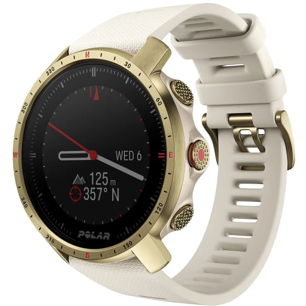 Montres Cardio GPS POLAR GRIT X PRO SAPHIR CHAMPAGNE/GOLD S-L 22 Blanc / Jaune 1 Montres Cardio GPS POLAR GRIT X PRO SAPHIR CHAMPAGNE/GOLD S-L 22 Blanc / Jaune